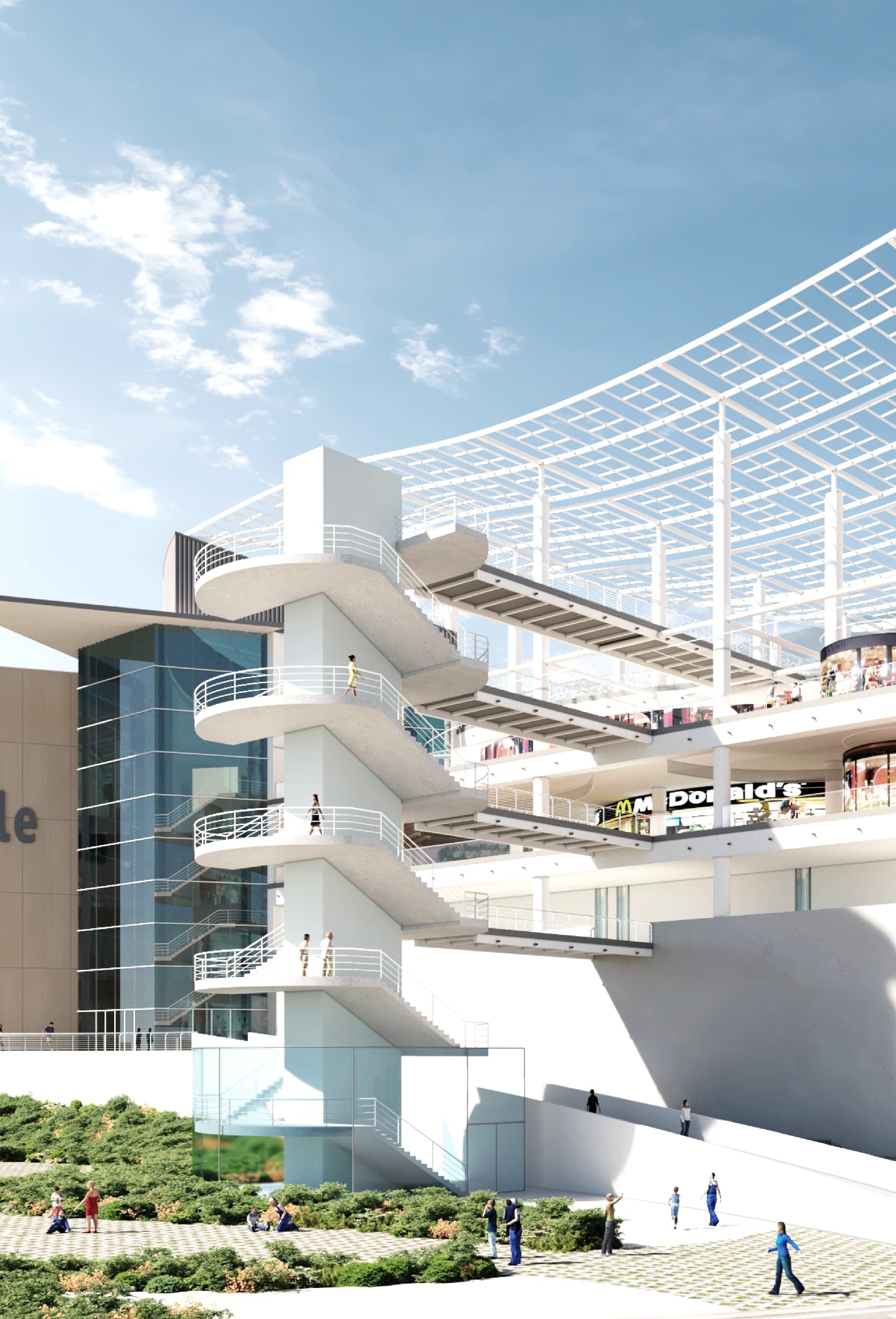 Vista del centro comercial El Muelle en Las Palmas de Gran Canaria – Arker