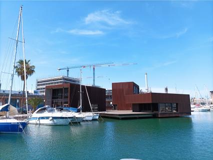 Vista 4 del centro comercial Marina Port Fòrum en Barcelona – Arker