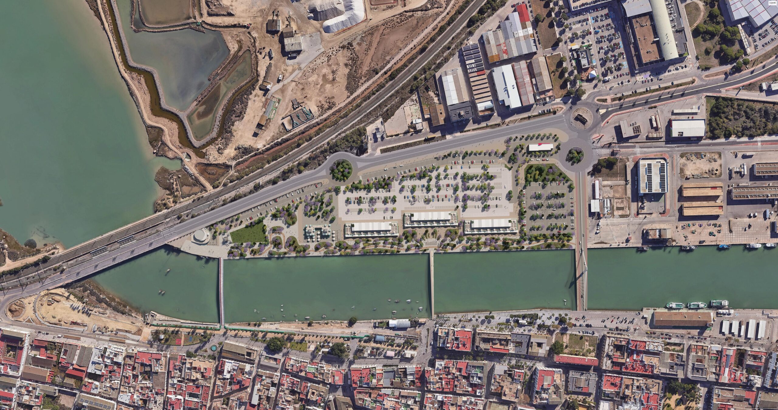 Vista 7 del centro comercial Ríomarina en Huelva – Arker
